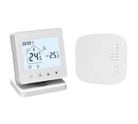 Thermostat intelligent sans fil programmable WiFi Tuya, régulateur de température pour chaudière à gaz, chauffage de pièce