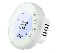 Thermostat intelligent, thermostat d'ambiance WiFi, programmable, activé par la voix avec écran tactile LCD, pour chauffage domestique (2)