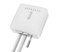 Thermostat intelligent Tuya ZigBee pour radiateur de chauffage à fil pilote, avec télécommande de surveillance de la consommation électrique.