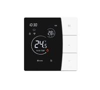 Thermostat Intelligent Wi-Fi pour Chauffage au avec Rétroéclairage, Sécurité Enfant, 3 A, pour Chauffe-Eau/Chaudière.