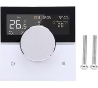 Thermostat intelligent WiFi - Écran couleur Bouton de contrôle tactile complet Maison programmable pour chaudière murale