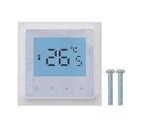 Thermostat Intelligent WiFi pour Plancher Chauffant, Contrôle Mobile, Précision 0,5°C, 90-240V - Programmable, Mode Vacances, Installation Murale Facile