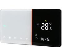 Thermostat intelligent WiFi, télécommande, programmation horaire, BLANC, chauffage chauffe-eau 5A