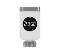 Thermostat Intelligent Zigbee 3.0 Tuya WiFi avec Commande De Température, Vanne Radiateur Programmable TRV Et Tête Thermostatique RéGlage Automatique(Zigbee TRV801Z)