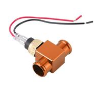 Thermostat Interrupteur de Température de L'eau Radiateur Ventilateur de Refroidissement Capteur de Température pour Moto ATV Hors Route Véhicule Capteur de Température Kit de Commutateur(orange)