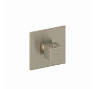 Thermostat Kludi DECUS, garniture encastrée 54739N575, avec unité fonctionnelle, nickel brossé inoxydable