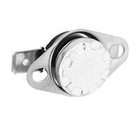 Thermostat KSD301, Interrupteur de Commande de Ventilateur de Cheminée 5pcs AC 250V 10A Interrupteur de Ventilateur Thermique d'alimentation Normalement fermé l'Interrupteur Thermique pour Le (130℃)