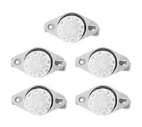 Thermostat KSD301, Interrupteur de contrôle de température 250 V 10 A normalement Ouvert 85 °C, Lot de 5 interrupteurs de Protection Thermique pour Chauffe-Eau, cafetière et Bouilloire électrique