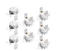 Thermostat KSD302 16A 250V normalement fermé, interrupteur de température en céramique NC 40 55 65 75 90 100 110 120 140 150 190C 20 pièces(115C)