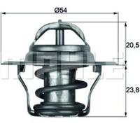 Thermostat, Kühlmittel MAHLE TX 14 87D