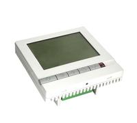 Thermostat LCD Programmable 220v avec Affichage Large et Bouton Doux | ABS Ignifuge, Programmation Horaire, Lecture Rapide, pour Systèmes Muraux et Climatisation Intérieure