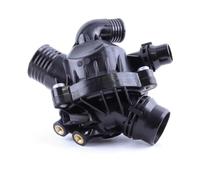 Thermostat liquide de refroidissement Ensemble Thermostat Liquide Refroidissement Accessoire Automatique 11537601158 Compatible Avec BMW Pour 335i 535i X5 X6 Pour N55