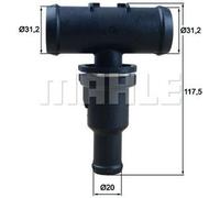 Thermostat, liquide de refroidissement MAHLE TH 53 75
