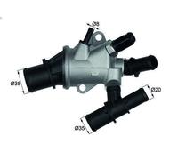 Thermostat, liquide de refroidissement MAHLE TI 170 88 pour MULTIPLA 1.9 2001-