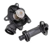 Thermostat Liquide Refroidissement Moteur, Accessoires Voiture 11517805811 Compatible Avec E81 E87 E46 E90 E91 E92 E93 E60 E61 E63 E64 E65 E66 E83 E53 E70 boîtier Thermostat