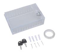 Thermostat Locking Case Guard Cover empêche l'utilisation non autorisée pour la plupart des modèles. Design clair Contient 2 principaux représentants de cartels Boîte de sécurité thermostatique