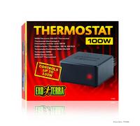 Thermostat marche/arrêt Exo Terra 100W Noir 20x17x5 cm