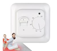 Thermostat mécanique à bouton | Contrôleur de thermostat d'ambiance réglable - Contrôleur de thermostat économique pour bâtiments commerciaux et civils