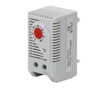 Thermostat Mécanique Réglable 0 - 60℃, Boîtier Plastique Durable, Température Précise - Installation DIN Rail Facile, Usage Domestique et Industriel (KTO011)