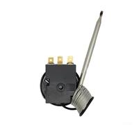 Thermostat mécanique réglable pour réfrigérateurs - Bouton d'extension - Contrôle de la température - Large gamme de moins 22 Fahrenheit à 22 Fahrenheit pour un réglage rotatif rapide A