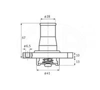 THERMOSTAT MTE757Q