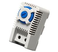 Thermostat multifonction pour systèmes de chauffage et de refroidissement réglable de 0 à 60 ℃ avec montage sur rail DIN et thermostat ignifuge pour rails arrière