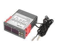 Thermostat Numérique -3008, Double Affichage, Double Capteur de Sonde, Contrôleur de Thermostat Réglable pour Ferme, Réfrigérateur, Serre, Aquarium (24V)