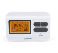 Avidsen Thermostat Numérique LCD - Thermostat Chauffage Programmable pour Chaudière ou Climatisation, Régulation Thermique Précise, Installation Facile