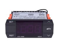 Thermostat Numérique avec Contrôleur de Température Tactile -3000 - Contrôle Précis et sécurité pour les Fermes et les Serres - 110 V-220 V, Double Fonction de Chauffage et de