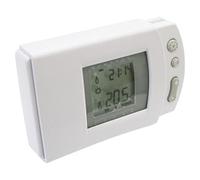 Thermostat numérique avec écran LCD, Programmation hebdomadaire et télécommande ; idéal pour réguler la température et économiser de l'énergie.