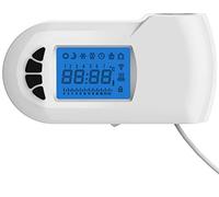 Thermostat numérique blanc pour sèche-serviettes E700W - deux puissances au choix, Alimentation:300 Watts