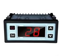 Thermostat numérique pour double contrôle de température pour chauffage et refroidissement, contrôleur programmable pour aquarium, incubateur, réfrigérateur, chauffe-eau