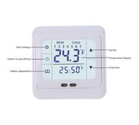 Thermostat numérique Programmable à écran tactile, système de chauffage électrique par le sol pour la pièce