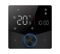 Thermostat Numérique Programmable pour chauffage LCD 6 Zones | 6 plages horaires/ pour jour, mode 7 jours, Ã©conomie Ã©nergie, pour affichage clair, rÃ©glage pour prÃ©cis 0,5Â°C