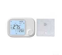 Thermostat numérique sans fil compatible avec Tuya Cloud Services et pour RF433 Standard pour les solutions de contrôle climatique pilotées par Alexa (WIFI)
