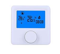 Thermostat numérique sans fil, minuterie de thermostat à télécommande programmable 16A avec affichage LCD Prise électrique Régulateur de température de mode de chauffage réglable pour système de chauf