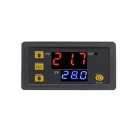 Thermostat numérique W3230 12V 24V AC110-220V avec sonde de ligne 20A, affichage LED et instruments de contrôle de température for le chauffage et la climatisation.(12V)