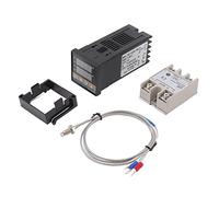 Thermostat PID Numérique, Contrôleur de Température LED 40A pour Élevage et Incubateur - Réponse Rapide, Haute Précision, Sonde Thermocouple Type K (40A)