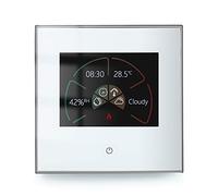 Thermostat pour Chauffage au Sol Electrique,Thermostat Connecté Programmable WiFi Filaire Compatible avec Alexa Google Home,Thermostat Intelligent d’Ambiance Interieur LCD Bouton Tactile