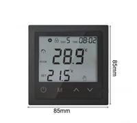 Thermostat pour chauffage au sol, panneau de contrôle de température multifonction pour tapis chauffant à film électrique, interrupteur de statistique de pièce