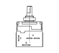 THERMOSTAT pour CONGELATEUR FAURE - 2063979286