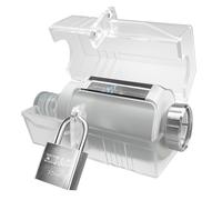 Thermostat pour radiateur, couvercle de protection avec serrure Upgrade, capteurs thermostatiques, boîte de protection universelle intelligente, plus d'espace, clips supplémentaires, pour AVM FRITZ