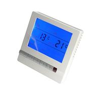 Thermostat Programmable 220v à Affichage LCD, Commande Simple | ABS, Interface Tactile Douce, Usage Mural pour Régulation Ambiante, Fiabilité Élevée pour Foyers et Gestionnaires