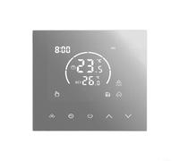 Thermostat programmable 7 jours Contrôle intelligent Vloerverwarming avec systèmes de chauffage à eau et électrique Montage mural Sécurité enfant Panneau de réglage de la température sans WiFi