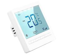 Thermostat programmable - Chauffage numérique - Chauffage au sol - Régulateur de température - Grand écran LCD - Pour salon, chambre à coucher, salle à manger, couloir - AC 230 V