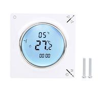 Thermostat programmable Gearwell, contrôleur de température LCD numérique et régulateur de chauffage pour chauffage électrique, support mural à programme hebdomadaire
