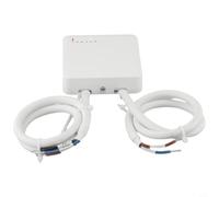 Thermostat Programmable Hebdo Mode Fenêtre Ouverte | Compatible Tuya Zigbee, contrôle radiateur électrique, sortie signal FP, installation facile, blanc moderne