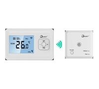 Thermostat programmable sans fil monobloc thermostat de four suspendu + récepteur HF-13523.287.5mm