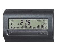 Thermostat Programmable à Écran Tactile FINDER Couleur Gris Anthracite Mod. 1C71
