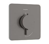 hansgrohe Ecostat Comfort Q Thermostat encastré pour 1 consommateur, 33712340, Couleur: Chrome noir brossé